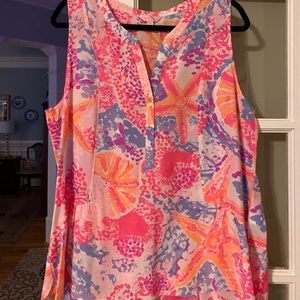 Lilly Pulitzer XL sleeveless top